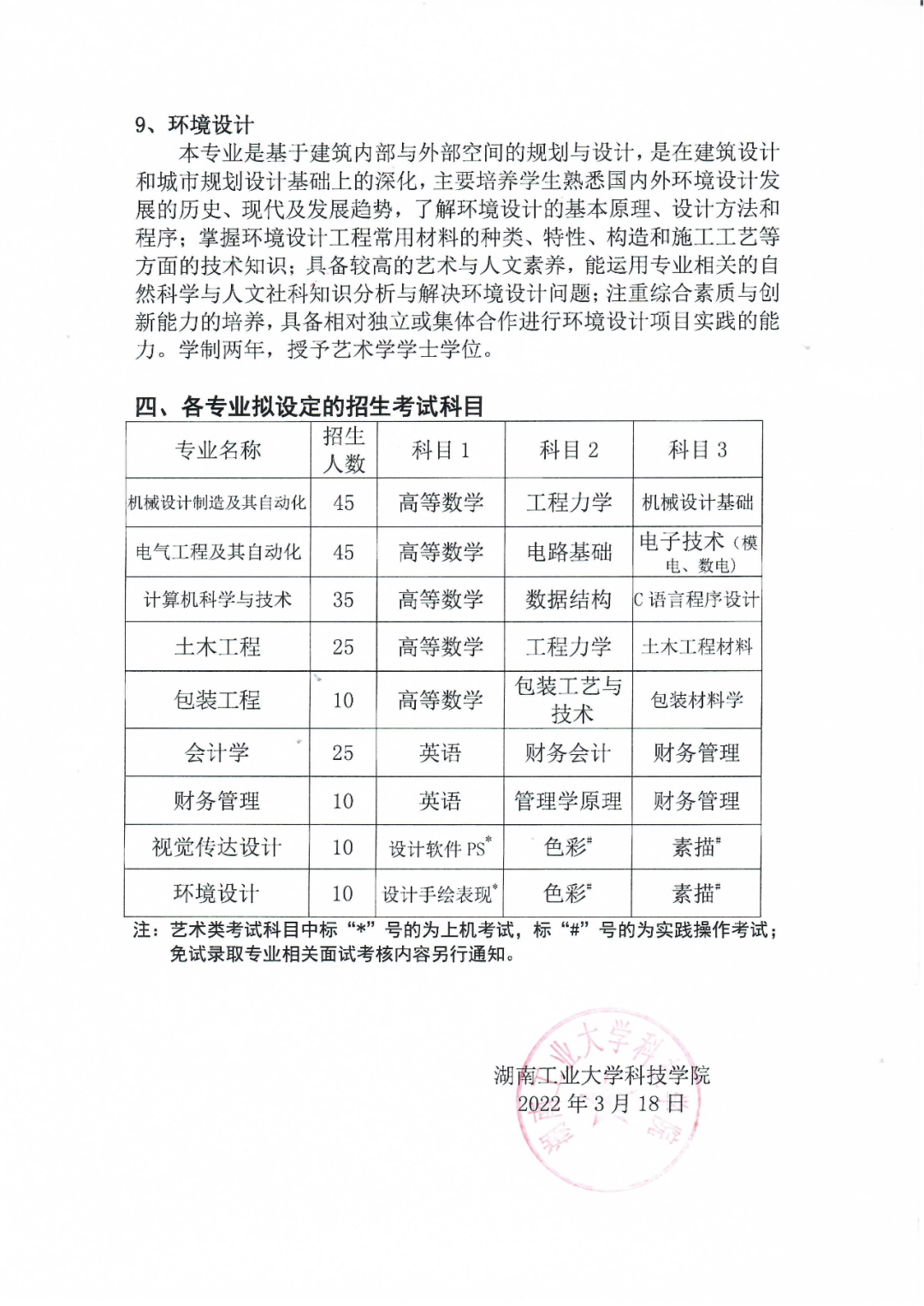 湖南工業(yè)大學科技學院2022年專升本招生簡章（含招生計劃）(圖12)